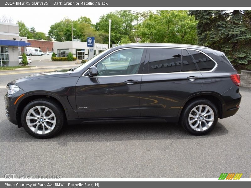 Dark Graphite Metallic / Black 2014 BMW X5 xDrive35i