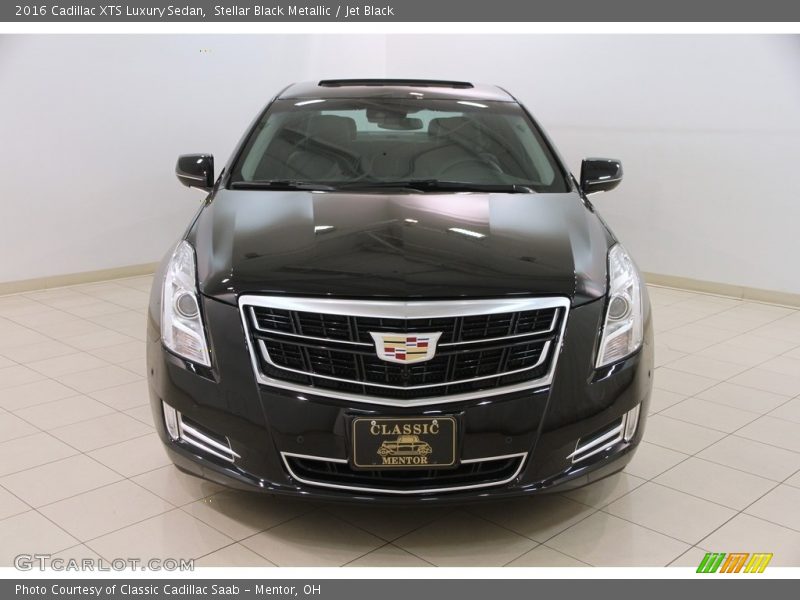 Stellar Black Metallic / Jet Black 2016 Cadillac XTS Luxury Sedan