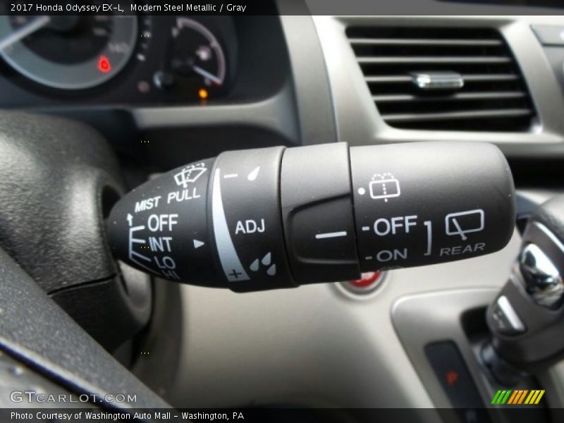 Modern Steel Metallic / Gray 2017 Honda Odyssey EX-L