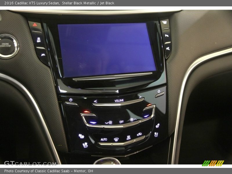 Stellar Black Metallic / Jet Black 2016 Cadillac XTS Luxury Sedan