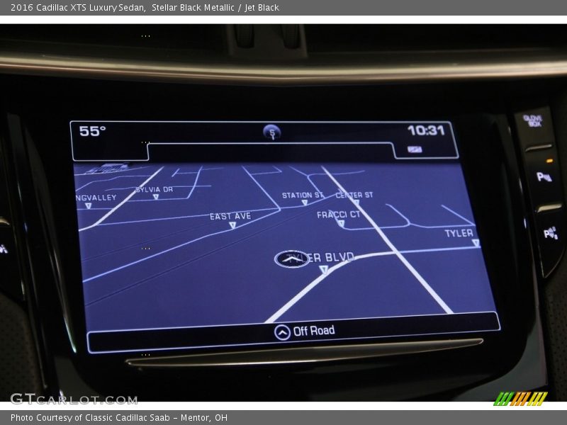 Stellar Black Metallic / Jet Black 2016 Cadillac XTS Luxury Sedan