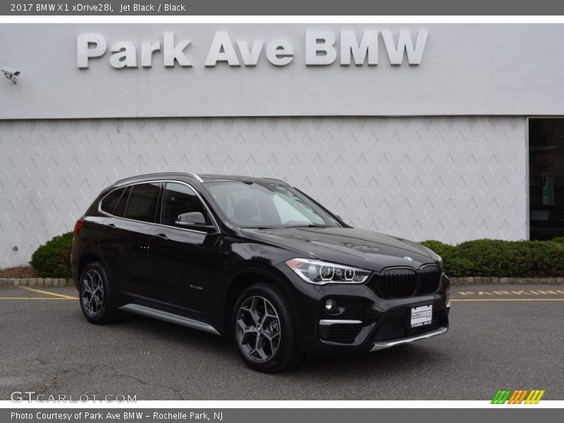 Jet Black / Black 2017 BMW X1 xDrive28i