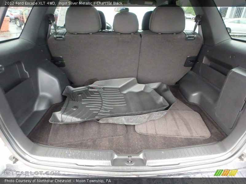 Ingot Silver Metallic / Charcoal Black 2012 Ford Escape XLT 4WD