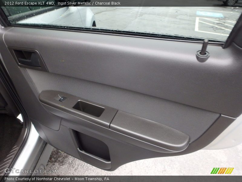 Ingot Silver Metallic / Charcoal Black 2012 Ford Escape XLT 4WD
