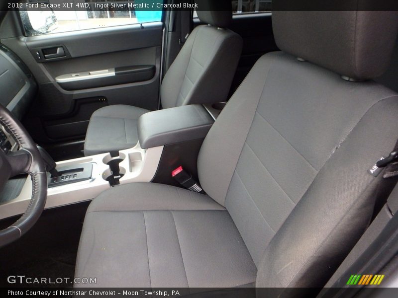 Ingot Silver Metallic / Charcoal Black 2012 Ford Escape XLT 4WD