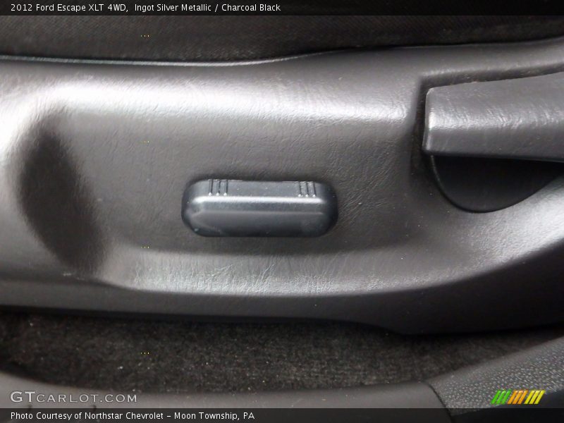 Ingot Silver Metallic / Charcoal Black 2012 Ford Escape XLT 4WD