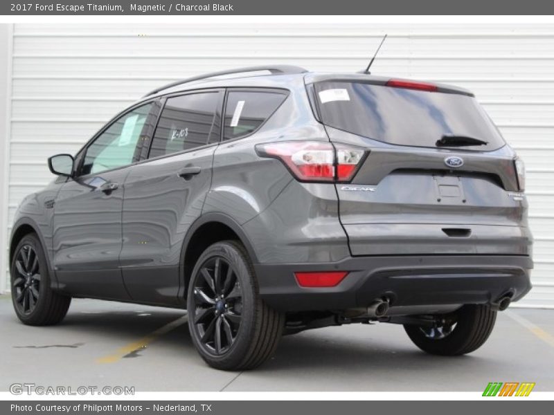 Magnetic / Charcoal Black 2017 Ford Escape Titanium