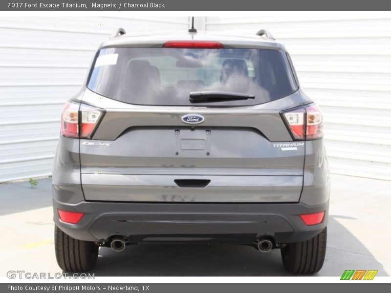 Magnetic / Charcoal Black 2017 Ford Escape Titanium