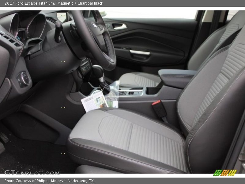 Magnetic / Charcoal Black 2017 Ford Escape Titanium