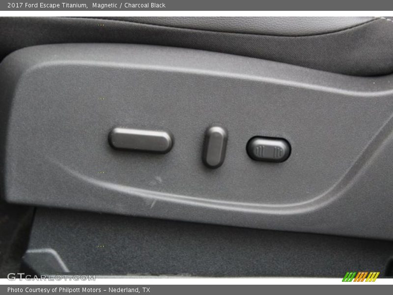 Magnetic / Charcoal Black 2017 Ford Escape Titanium
