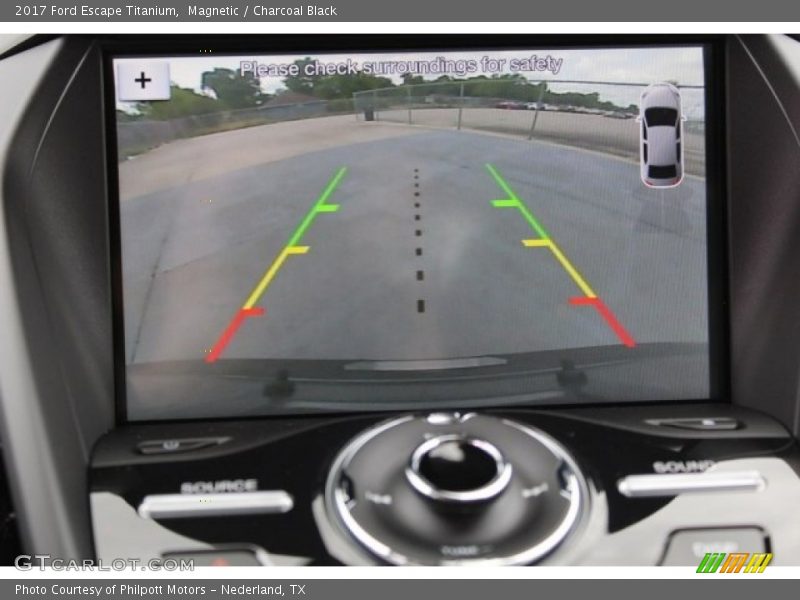 Magnetic / Charcoal Black 2017 Ford Escape Titanium