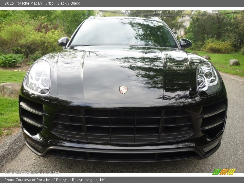 Black / Black 2015 Porsche Macan Turbo