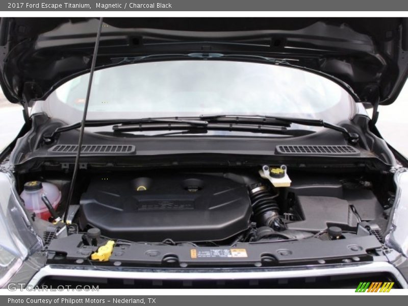 Magnetic / Charcoal Black 2017 Ford Escape Titanium