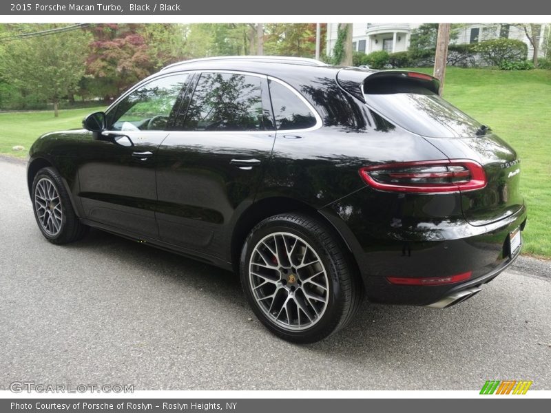 Black / Black 2015 Porsche Macan Turbo