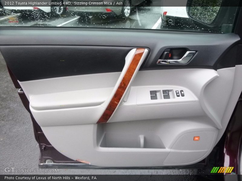 Door Panel of 2012 Highlander Limited 4WD