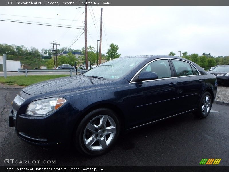 Imperial Blue Metallic / Ebony 2010 Chevrolet Malibu LT Sedan