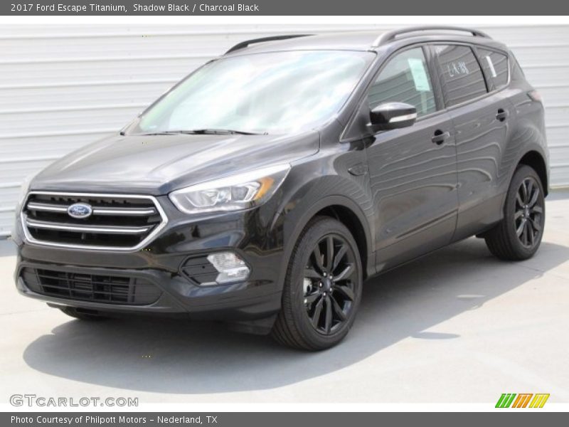 Shadow Black / Charcoal Black 2017 Ford Escape Titanium