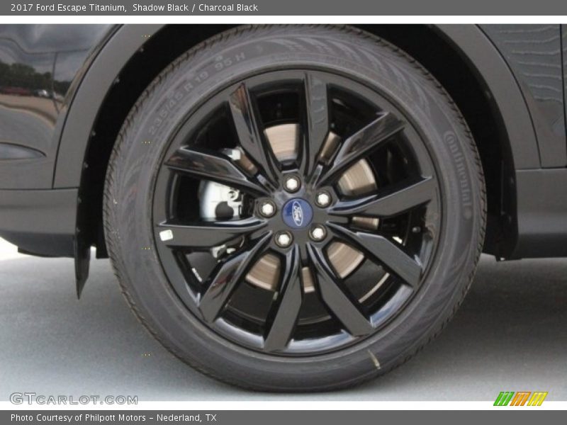Shadow Black / Charcoal Black 2017 Ford Escape Titanium