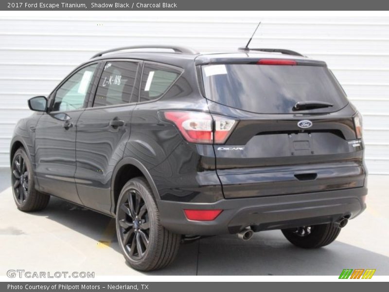 Shadow Black / Charcoal Black 2017 Ford Escape Titanium