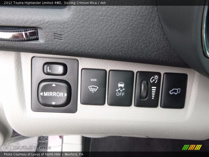 Sizzling Crimson Mica / Ash 2012 Toyota Highlander Limited 4WD