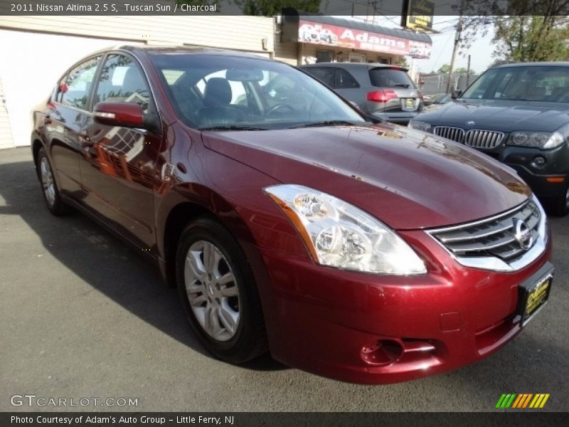 Tuscan Sun / Charcoal 2011 Nissan Altima 2.5 S