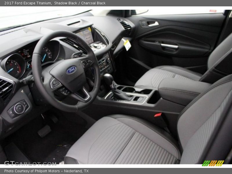 Shadow Black / Charcoal Black 2017 Ford Escape Titanium