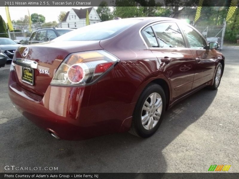 Tuscan Sun / Charcoal 2011 Nissan Altima 2.5 S
