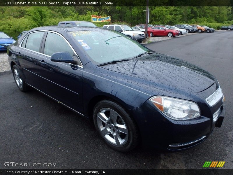 Imperial Blue Metallic / Ebony 2010 Chevrolet Malibu LT Sedan