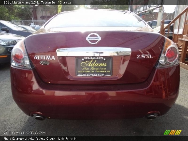 Tuscan Sun / Charcoal 2011 Nissan Altima 2.5 S