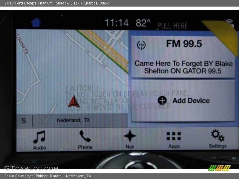 Shadow Black / Charcoal Black 2017 Ford Escape Titanium