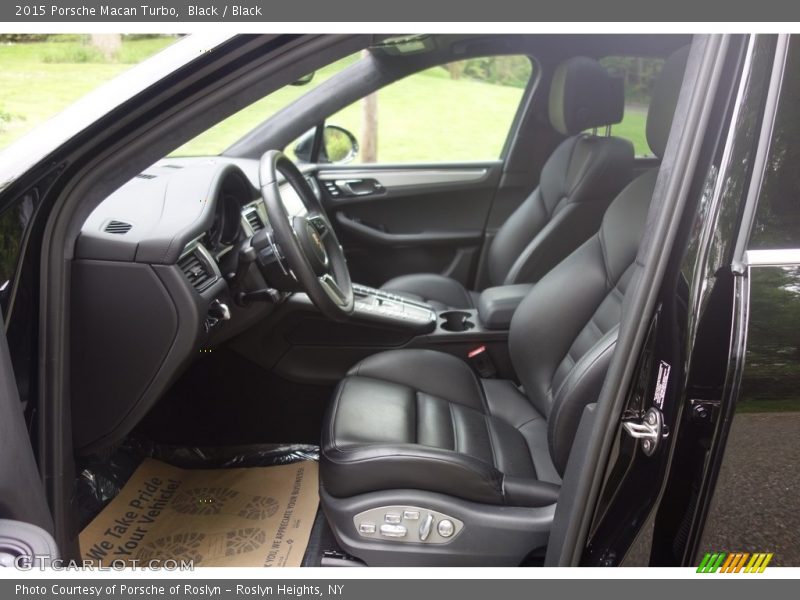 Black / Black 2015 Porsche Macan Turbo