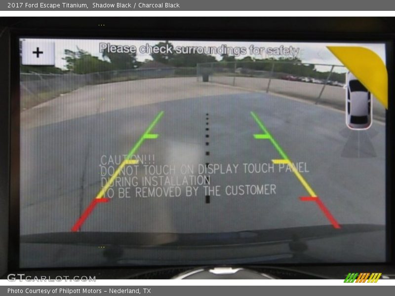Shadow Black / Charcoal Black 2017 Ford Escape Titanium