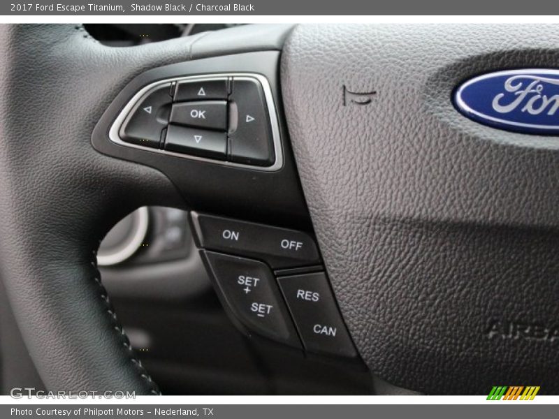 Shadow Black / Charcoal Black 2017 Ford Escape Titanium