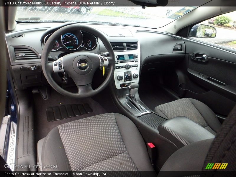 Imperial Blue Metallic / Ebony 2010 Chevrolet Malibu LT Sedan