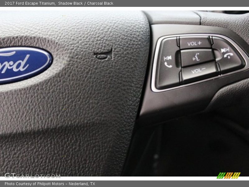 Shadow Black / Charcoal Black 2017 Ford Escape Titanium