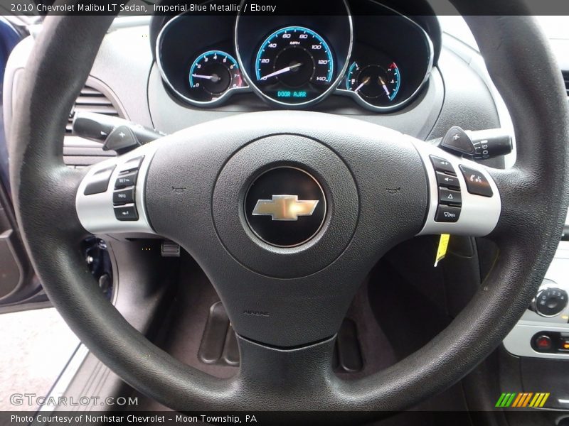 Imperial Blue Metallic / Ebony 2010 Chevrolet Malibu LT Sedan