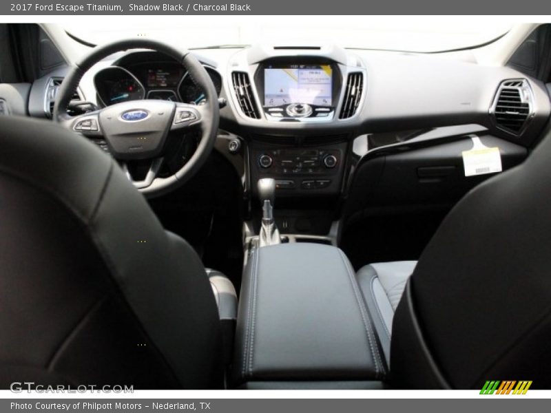 Shadow Black / Charcoal Black 2017 Ford Escape Titanium