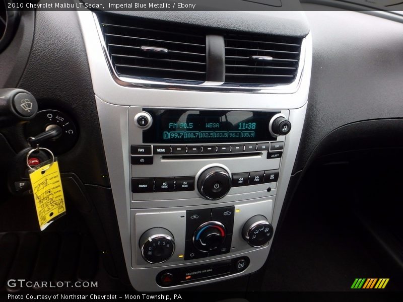 Imperial Blue Metallic / Ebony 2010 Chevrolet Malibu LT Sedan