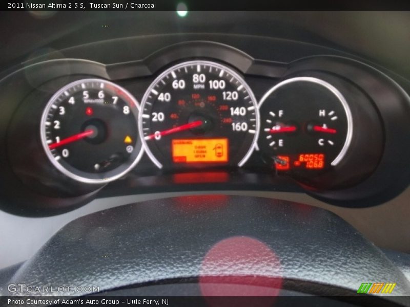 Tuscan Sun / Charcoal 2011 Nissan Altima 2.5 S