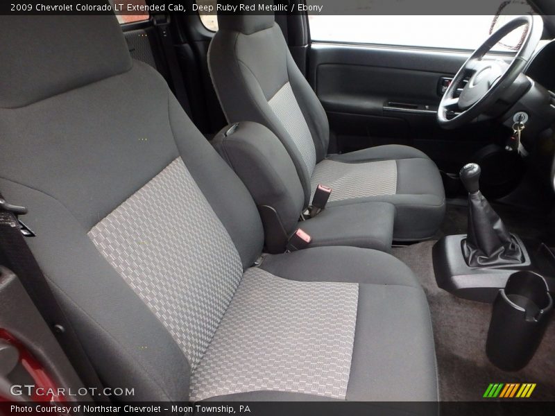 Deep Ruby Red Metallic / Ebony 2009 Chevrolet Colorado LT Extended Cab