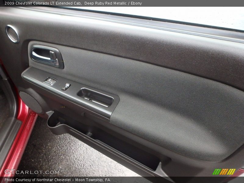 Deep Ruby Red Metallic / Ebony 2009 Chevrolet Colorado LT Extended Cab