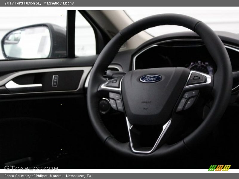 Magnetic / Ebony 2017 Ford Fusion SE