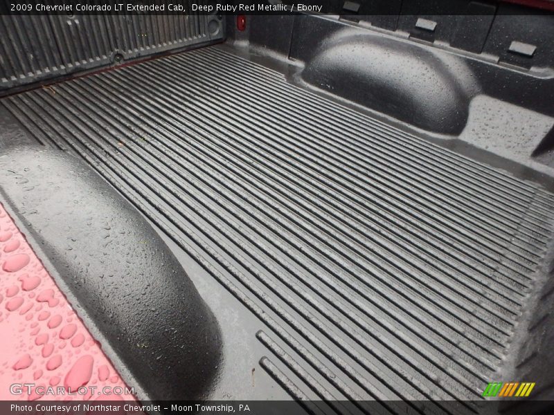 Deep Ruby Red Metallic / Ebony 2009 Chevrolet Colorado LT Extended Cab