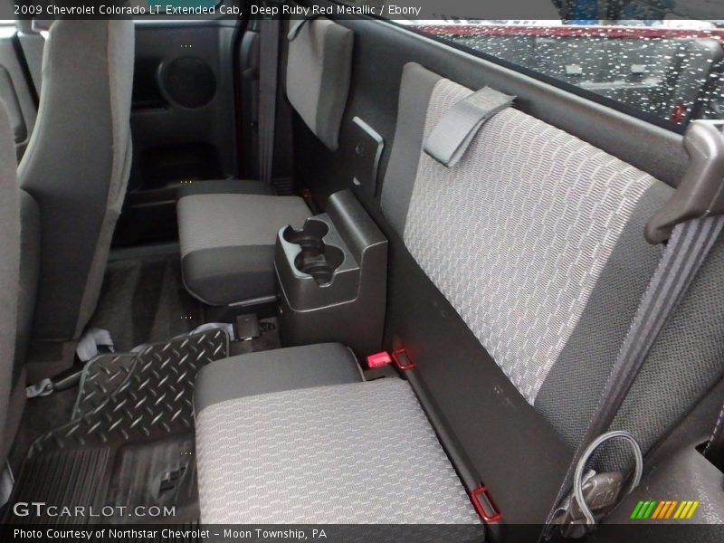 Deep Ruby Red Metallic / Ebony 2009 Chevrolet Colorado LT Extended Cab
