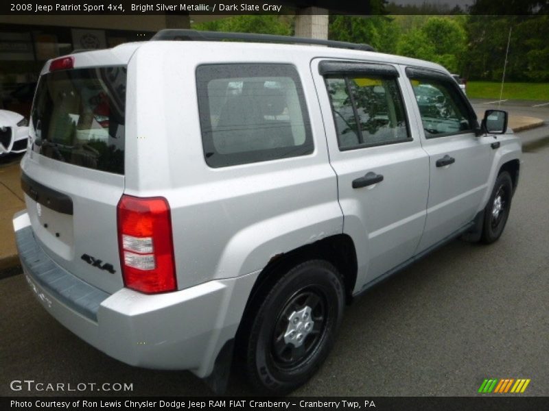 Bright Silver Metallic / Dark Slate Gray 2008 Jeep Patriot Sport 4x4