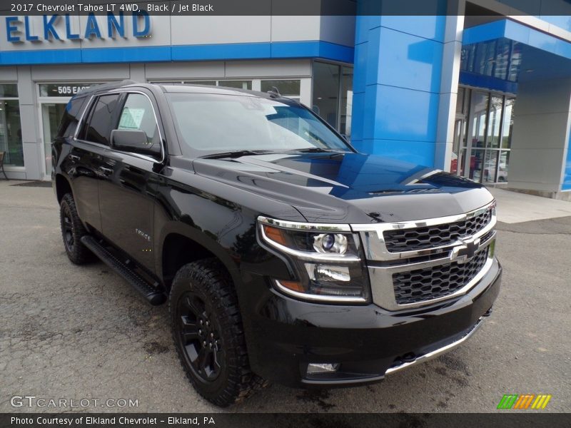 Black / Jet Black 2017 Chevrolet Tahoe LT 4WD
