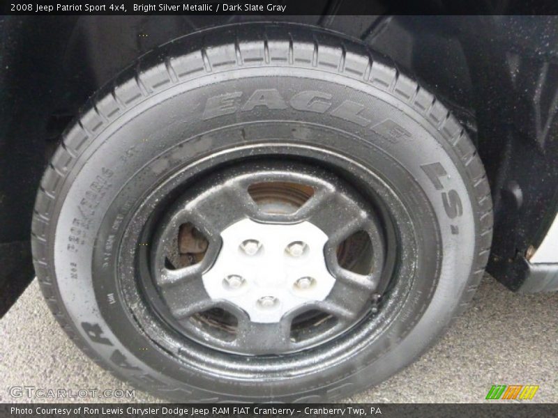 Bright Silver Metallic / Dark Slate Gray 2008 Jeep Patriot Sport 4x4