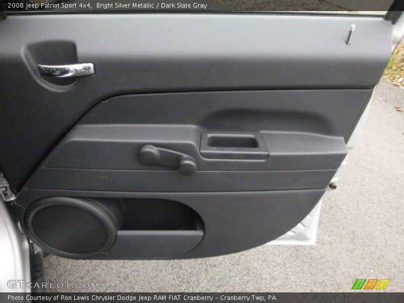 Bright Silver Metallic / Dark Slate Gray 2008 Jeep Patriot Sport 4x4