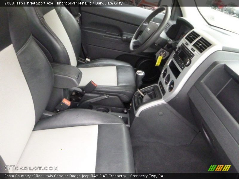 Bright Silver Metallic / Dark Slate Gray 2008 Jeep Patriot Sport 4x4