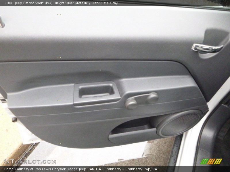 Bright Silver Metallic / Dark Slate Gray 2008 Jeep Patriot Sport 4x4